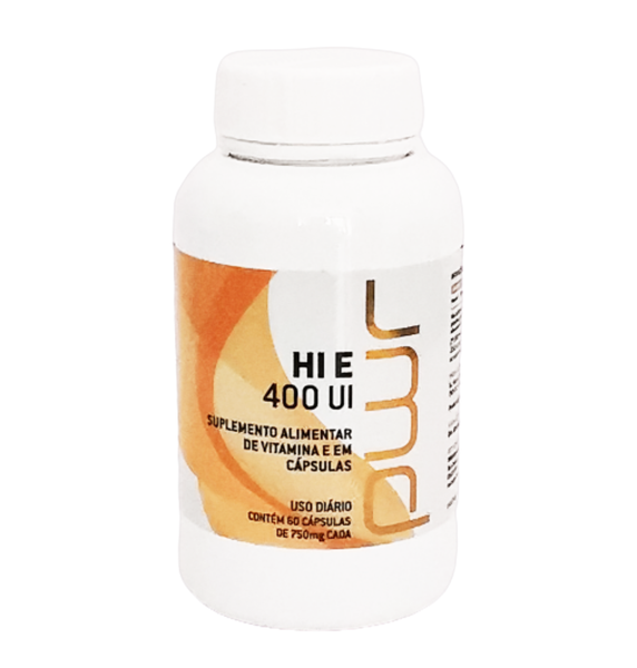 HI E - Vitamina E (60 cápsulas de 750 Mg) - Poderoso antioxidante