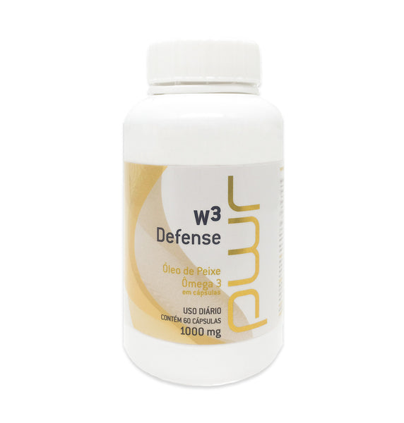Ômega 3 - W3 Defense (60 cápsulas de 1000 mg) - Qualidade Premium